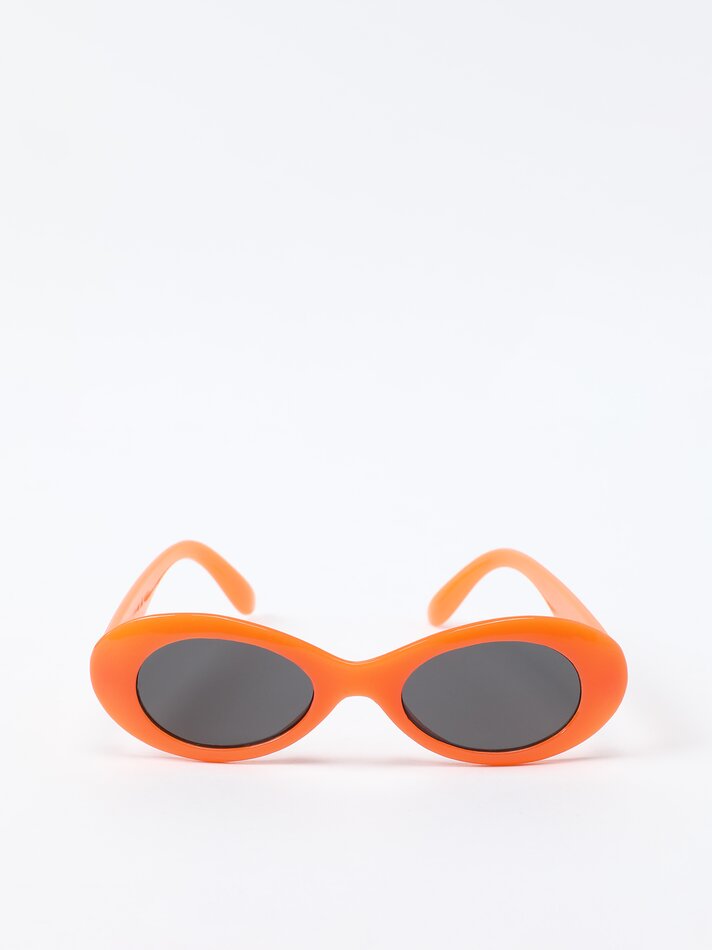 Óculos redondos Mini Me em acetato - Lilás