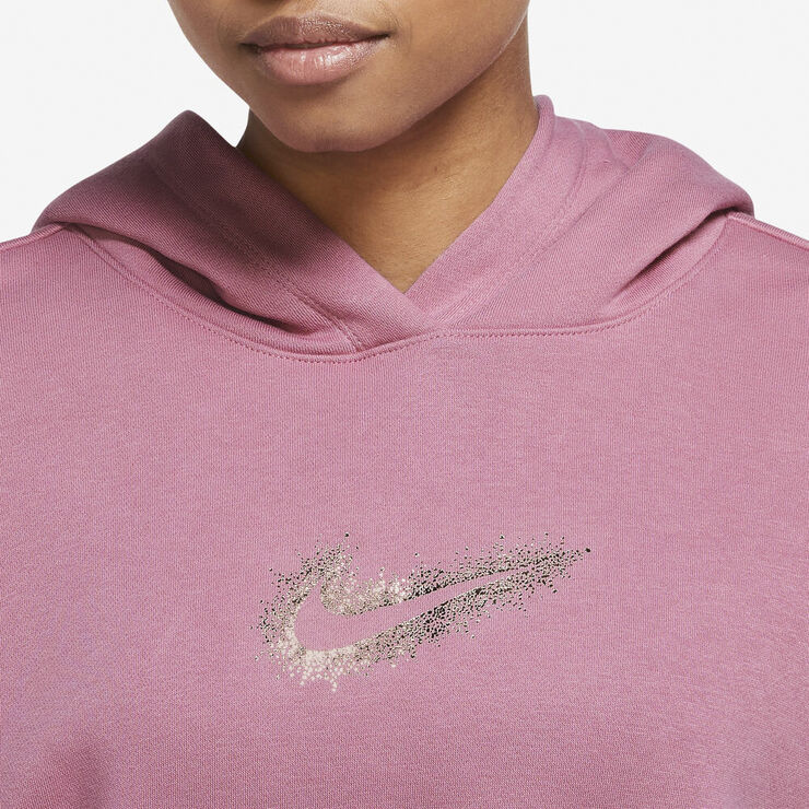 Nike Sportswear Club Fleece Graphic Logo Haettetroje Pink