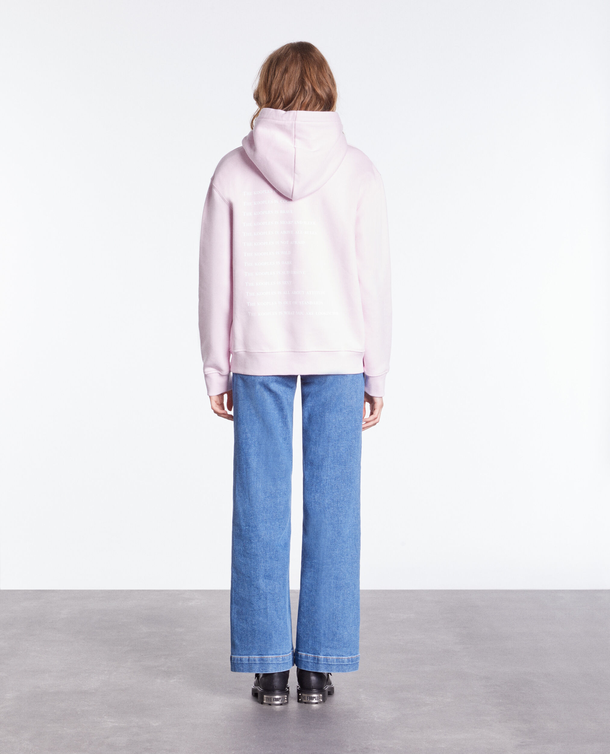 Sweatshirt à capuche What is rose