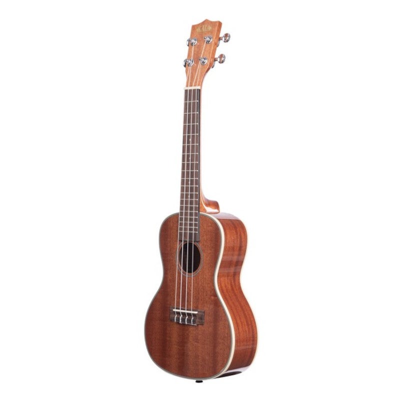 Kala KA-SMH-CG Gloss Solid Mahogany massieve concert ukelele met koffer