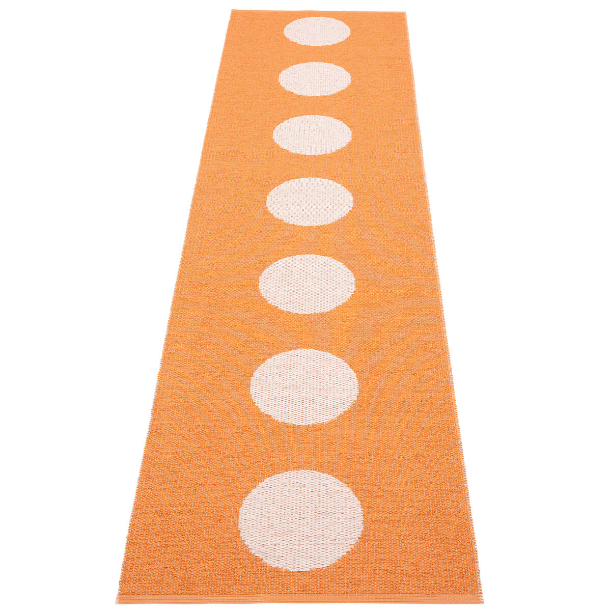 Pappelina Vera Pop teppe 70 × 280 cm, orange/pink