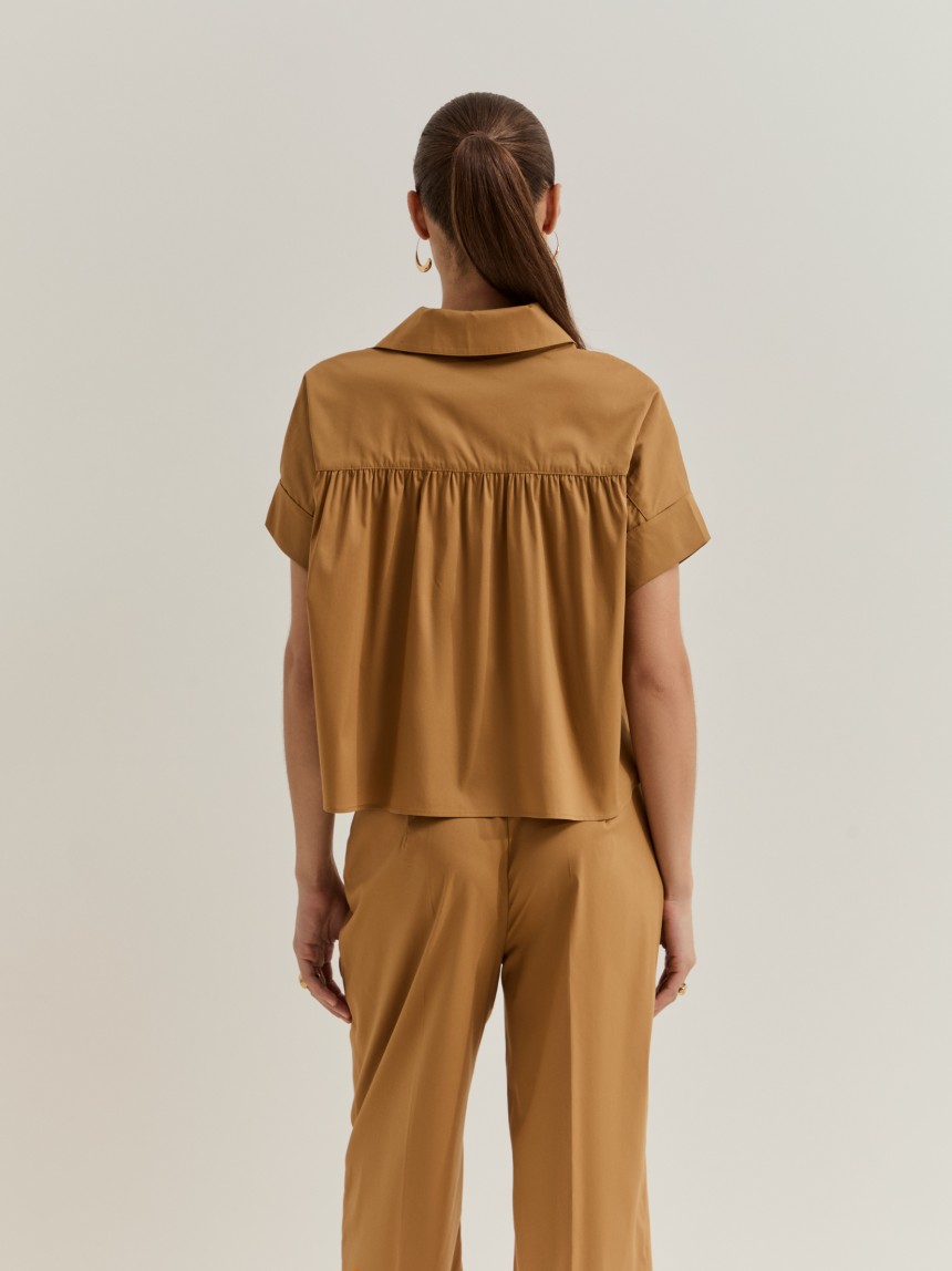 Blusa de manga curta