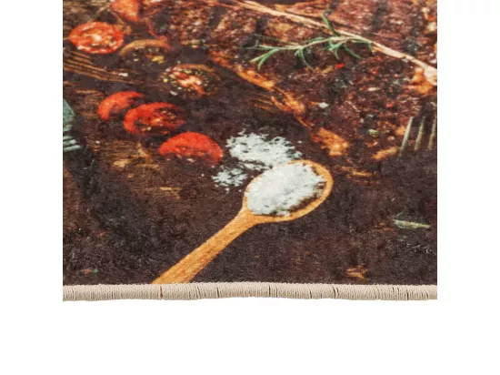 Tapis de cuisine multicolore 60x180 cm lavable antidérapant