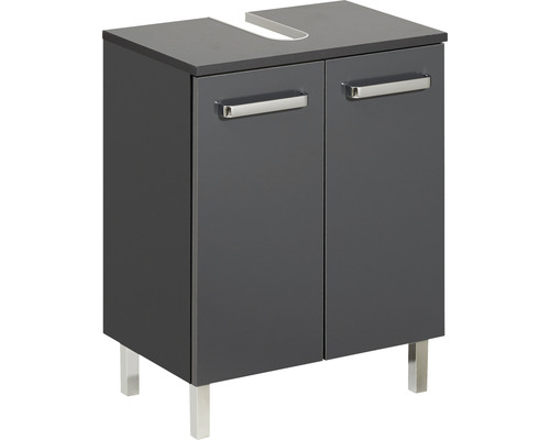 Pelipal Mainz wastafelmeubel, 50 cm, antraciet, gedemonteerd