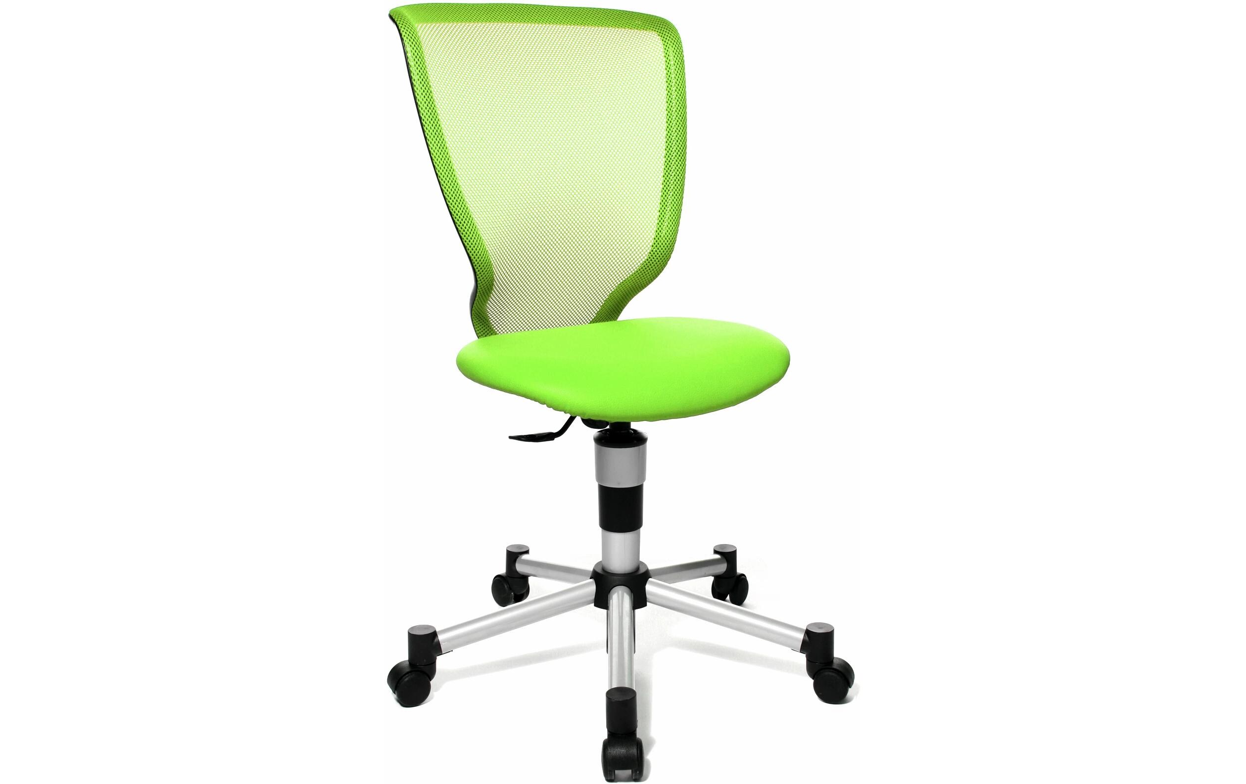 Kinder Bürostuhl Titan Junior, Grün<br>Mitwachsender Design-Kinder- und Jugenddrehstuhl