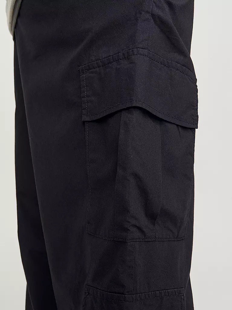 JACK & JONES Cargohose JPSTBILL schwarz