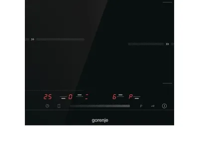 Gorenje ISC645BSC, Sort, Indbygget, 59 cm, Zone induktionskogeplade, Glas, 4 zone(s)