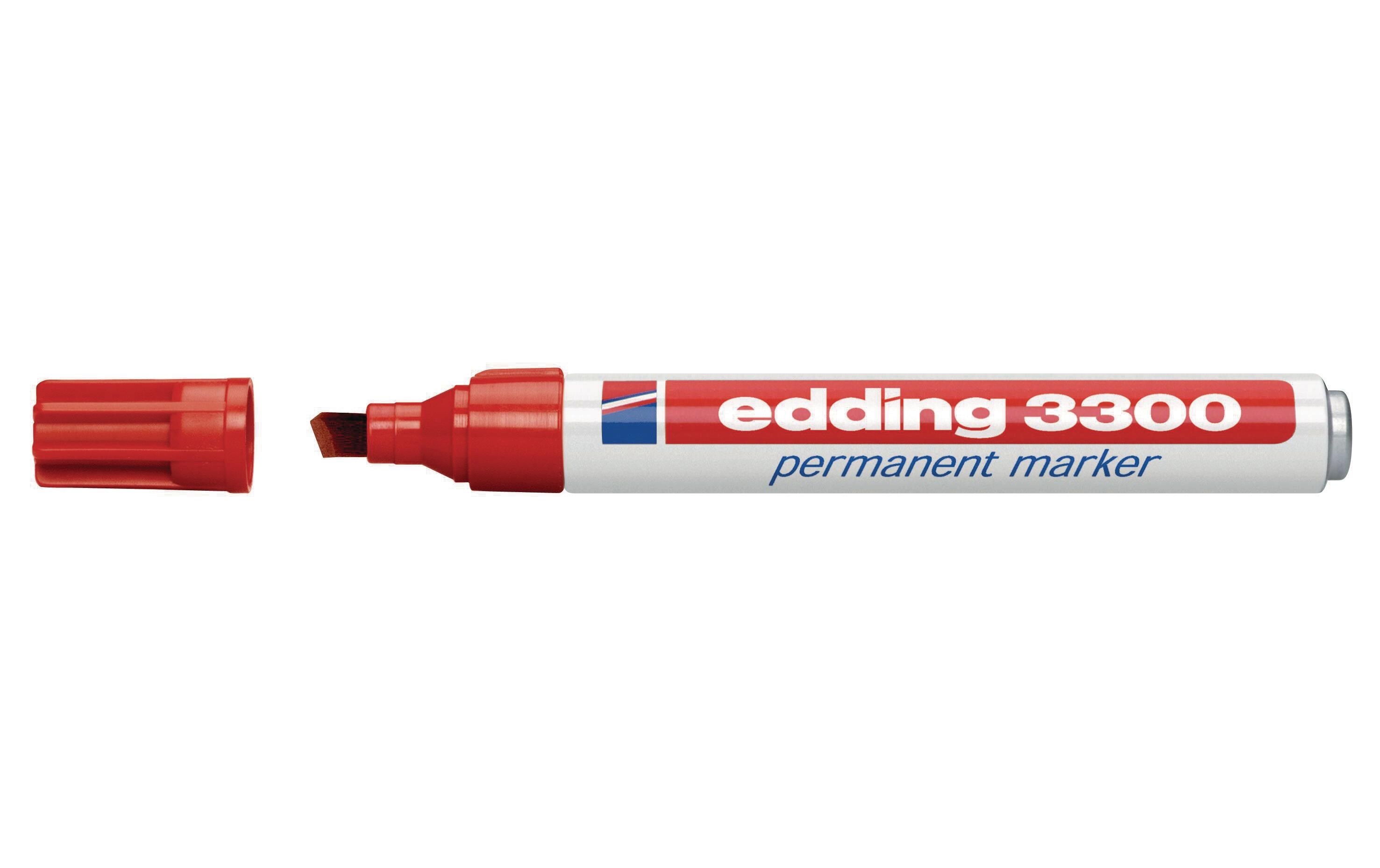 Permanent-Marker 3300 RotPermanentmarker