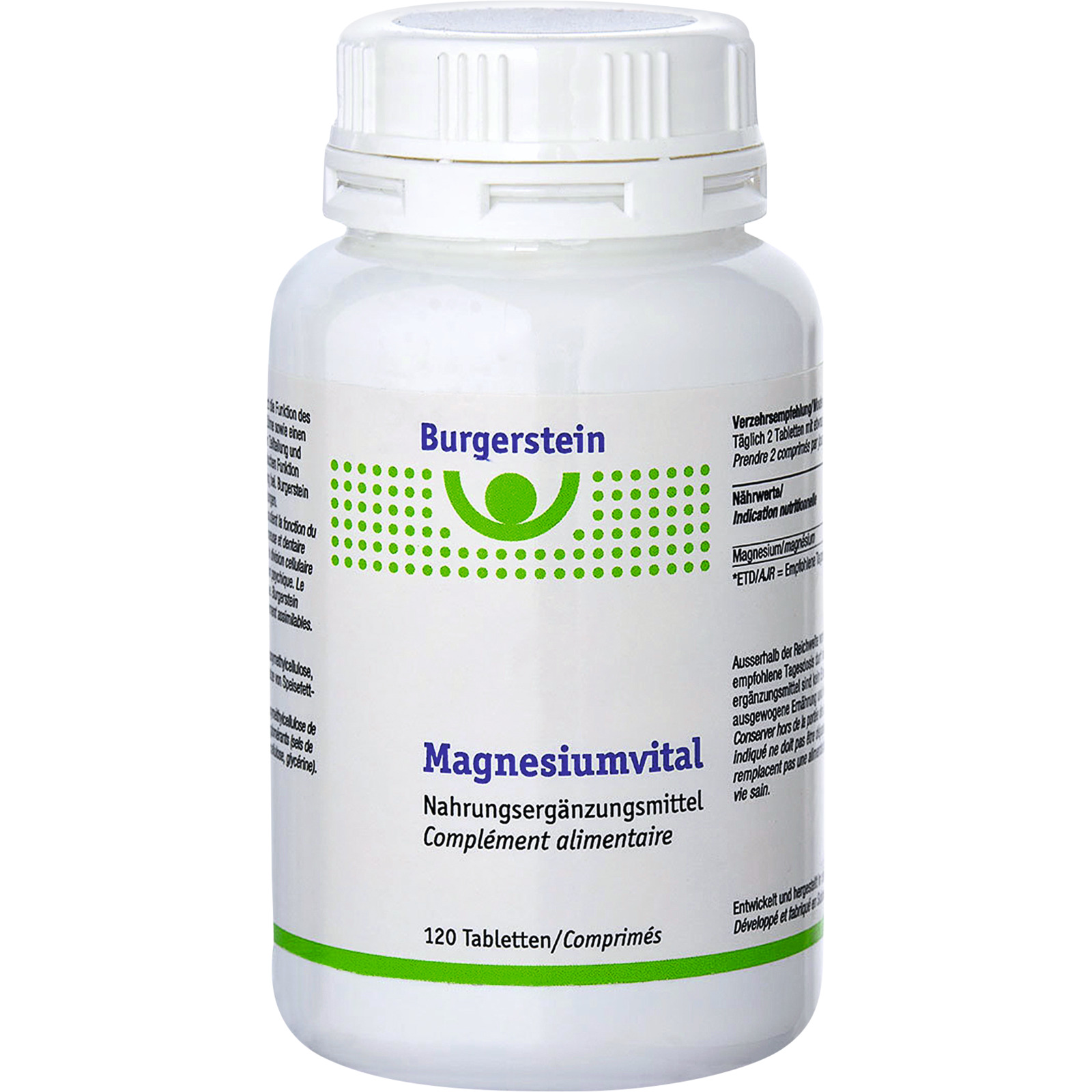 Burgerstein Magnesiumvital, 120 Tabletten
