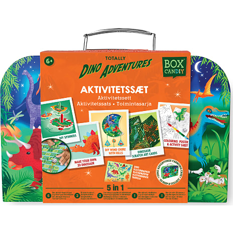 Box Candiy aktivitetssæt Dino