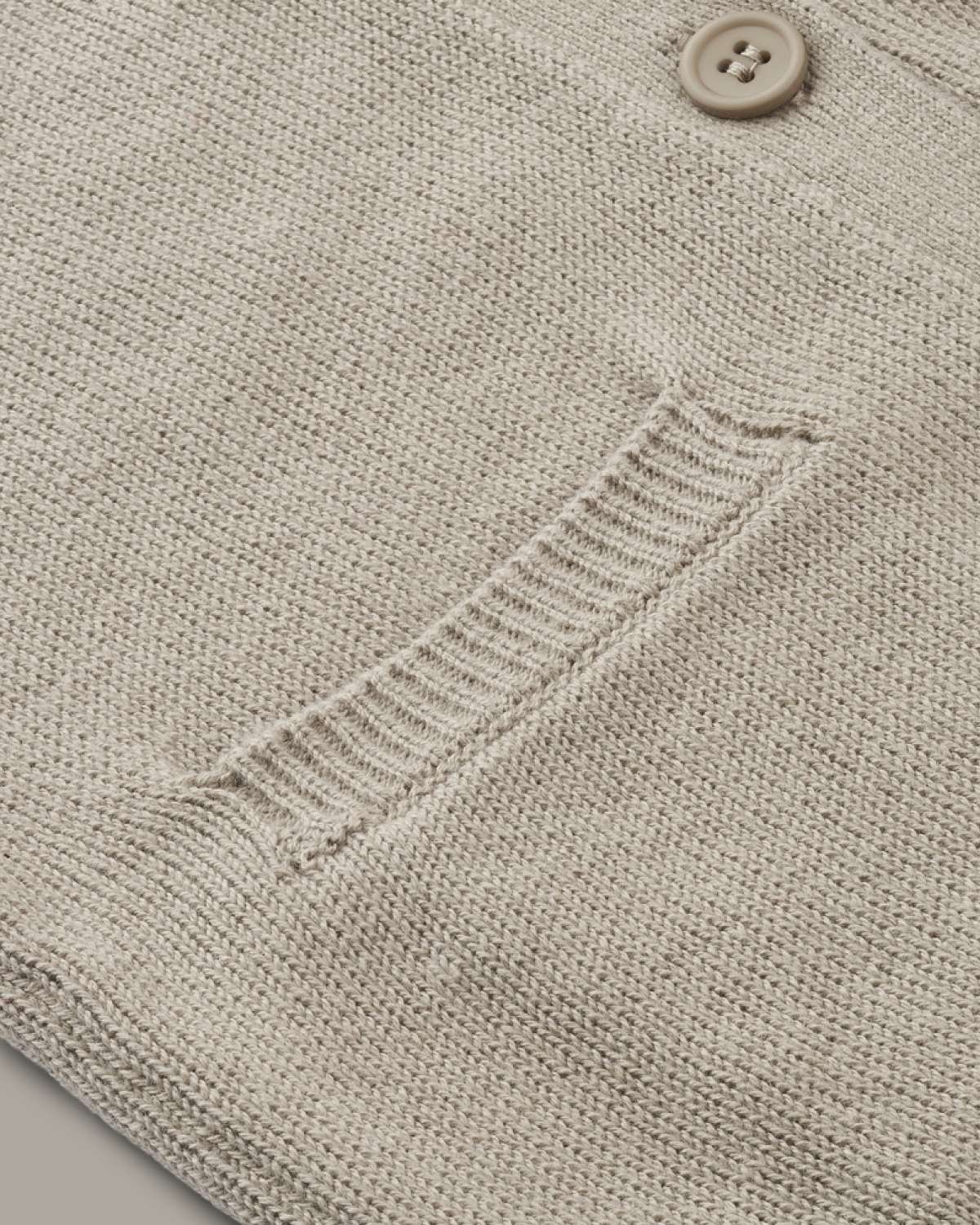 Cardigan Strikket – 100% Øk. Bomull – Memphis