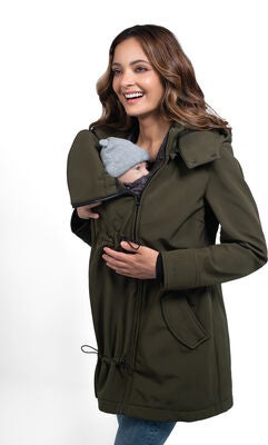 Wombat Softshell Bærejakke, Green