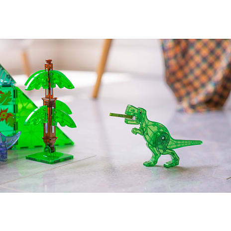 MAGNA-TILES dino XL magnetisk byggesæt 50 dele