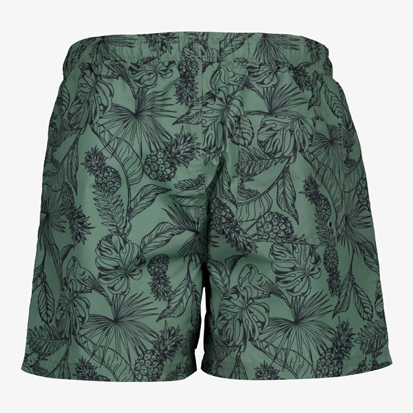 Osaga heren zwemshort groen met print
