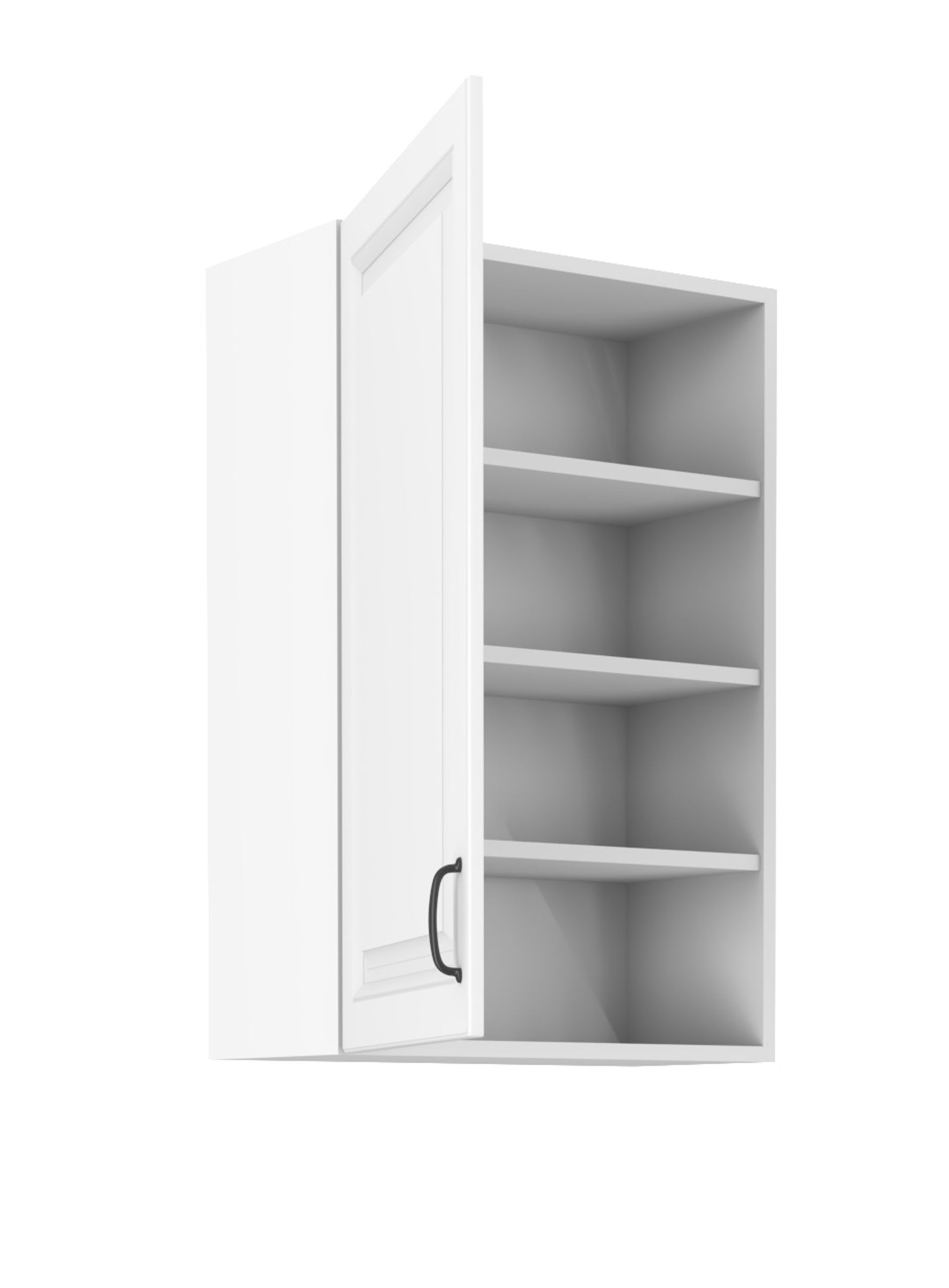 Hängeschrank 60 cm Stilo Weiß Küchenzeile Küchenblock Küche Landhaus Höhe 90 cm