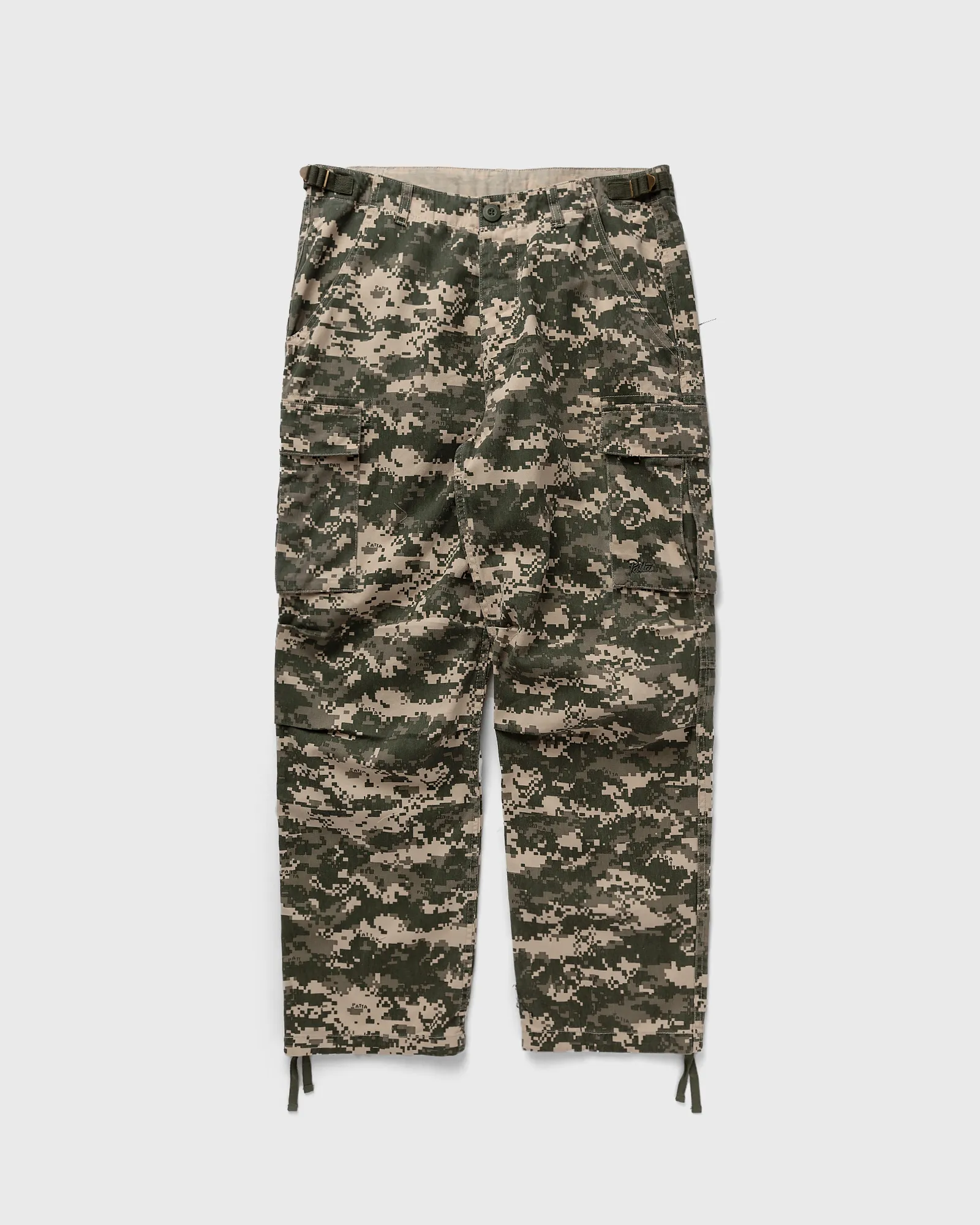 PATTA DIGI WASHED CARGO PANTS