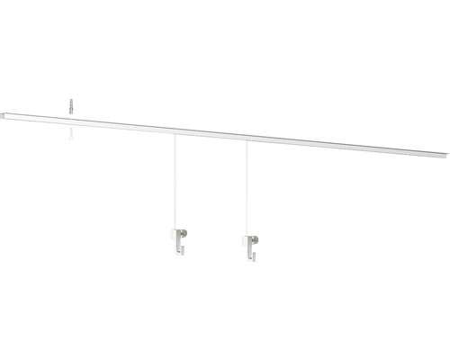 Schilderijrail All-In-One Up Rail 2 wit