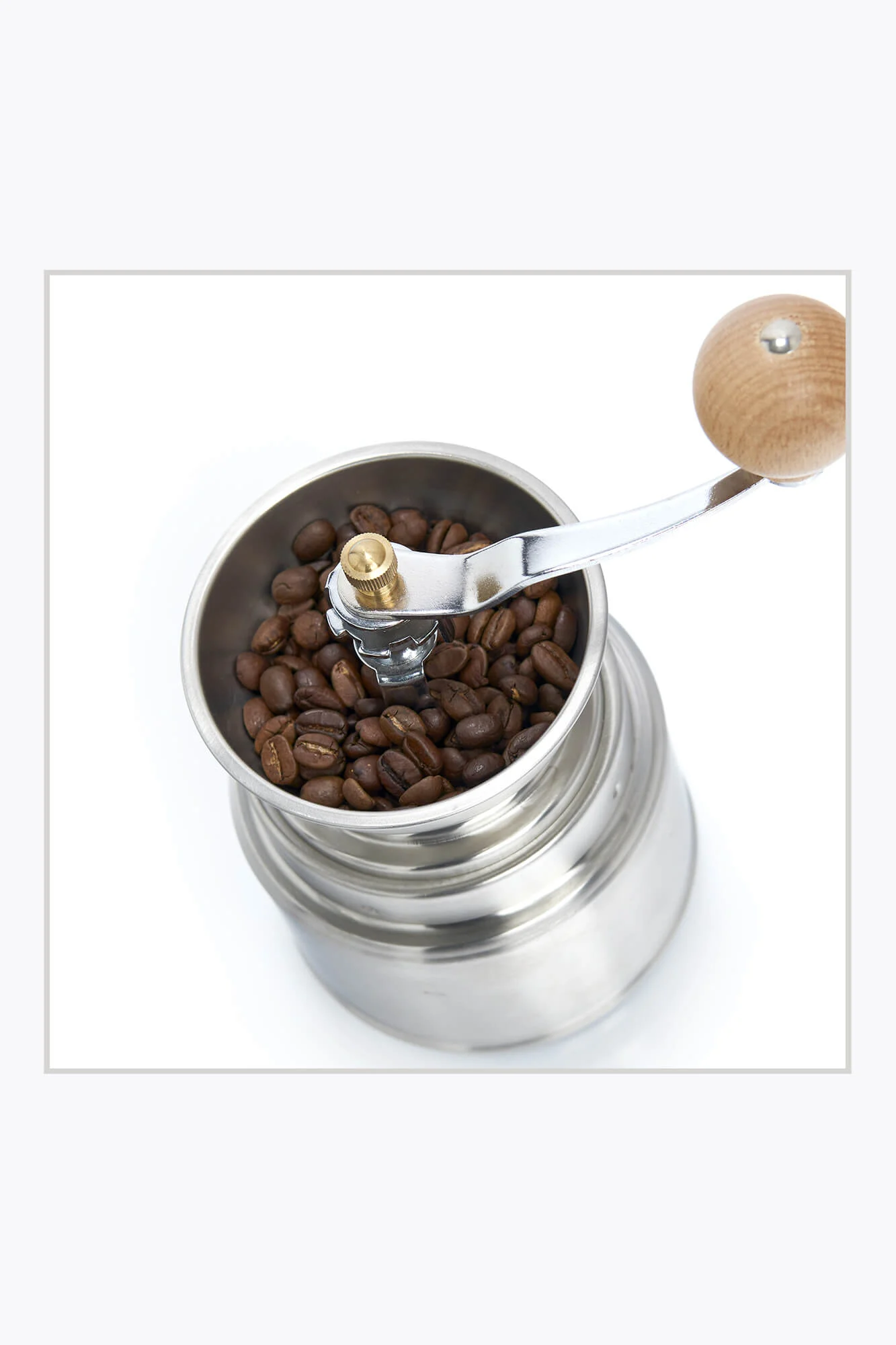 Zeller Present Kaffeemühle Edelstahl