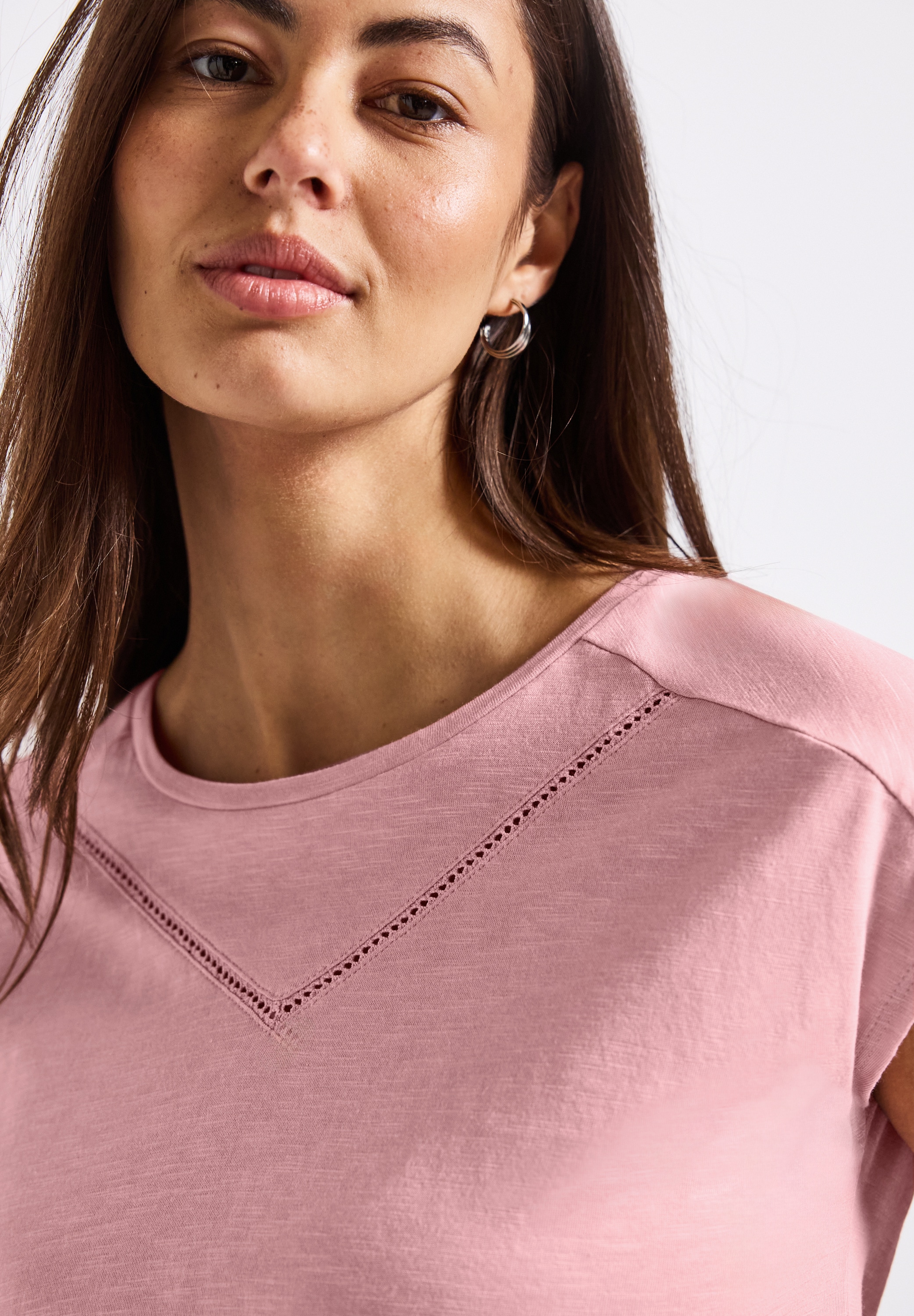 STREET ONE Shirttop , mit Deko-Tape