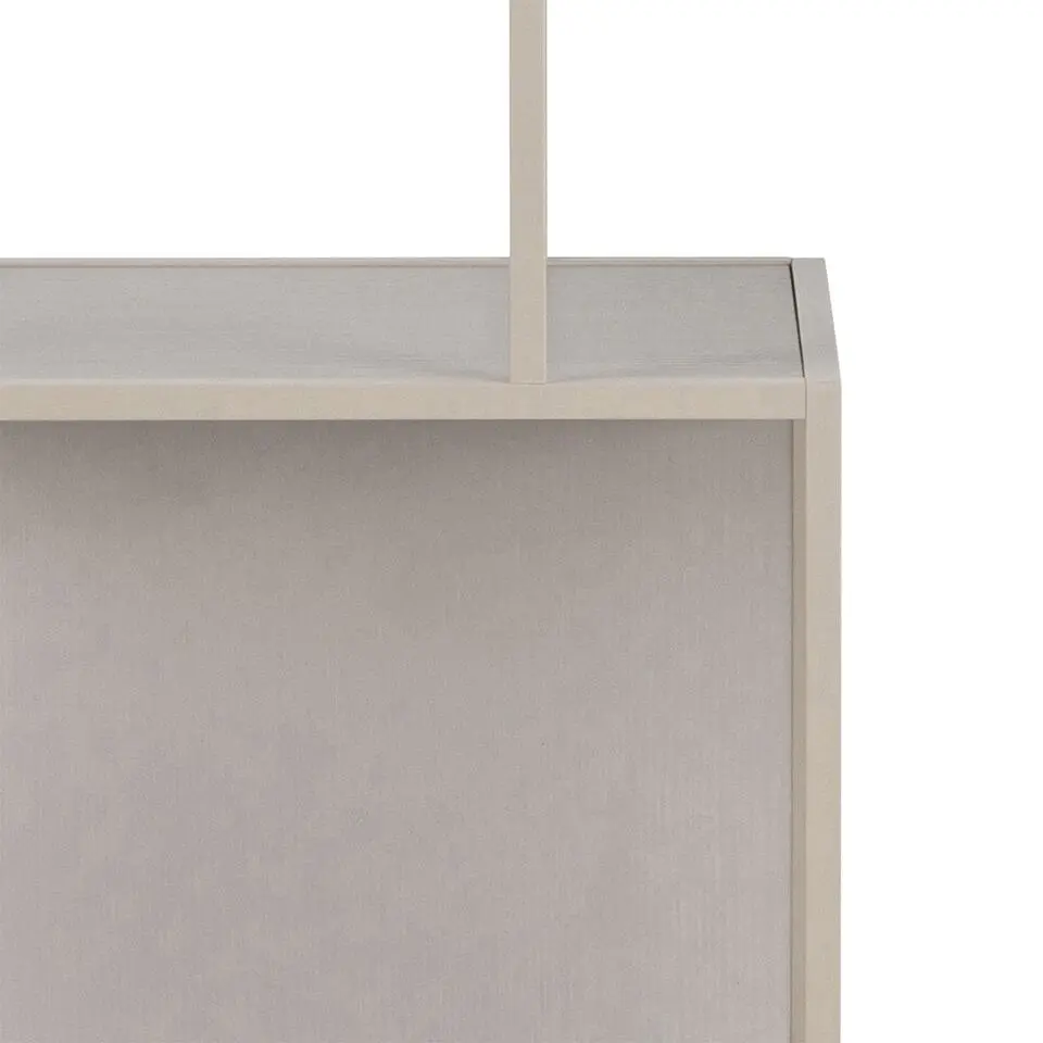 Hioshop Sea wandkast 5 planken grijs