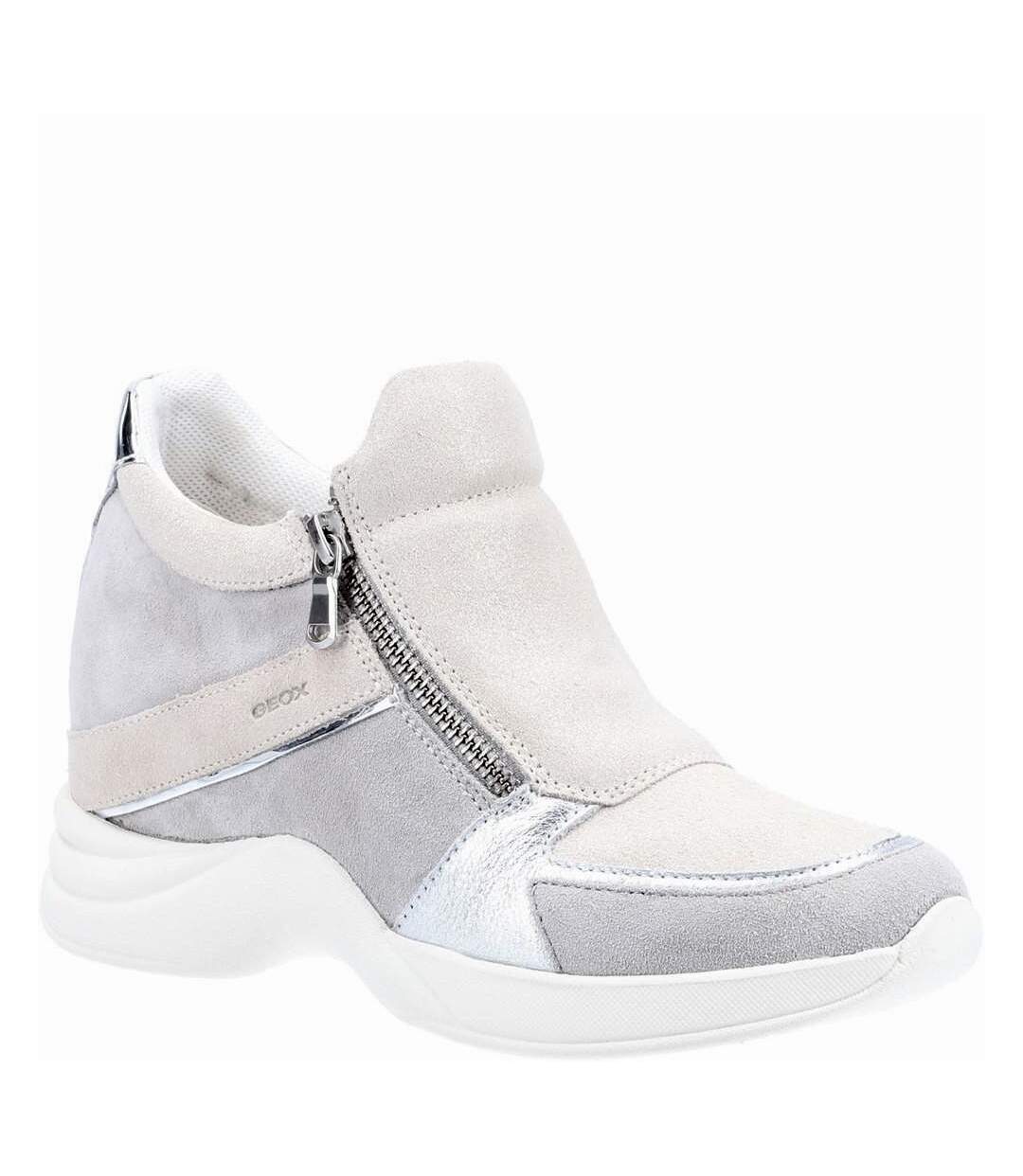 Geox - Baskets ARMONICA - Femme (Gris / blanc) - UTFS7714