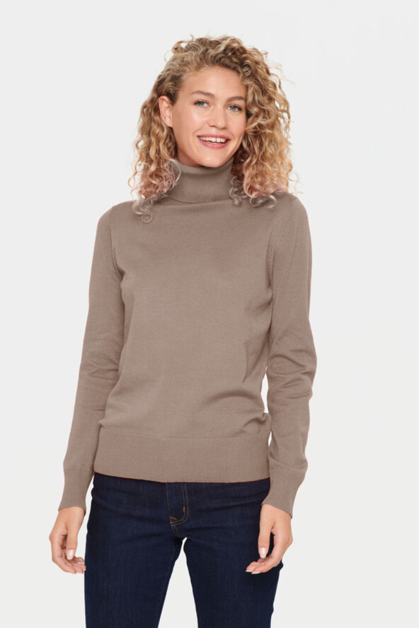 Saint Tropez J2046, MilaSZ Rollneck Pullover Atmos melange
