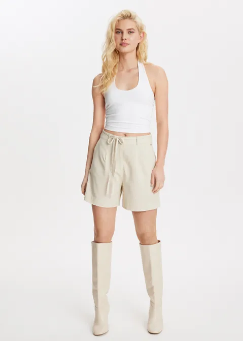 Linnen short zand (ZND.L)