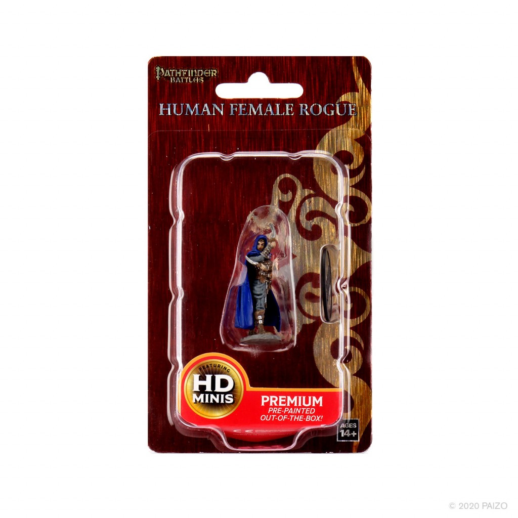 Pathfinder Battles Premium Figures - Human Rogue Female