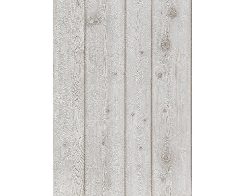 Papierbehang 4301-6 houtdecor wit
