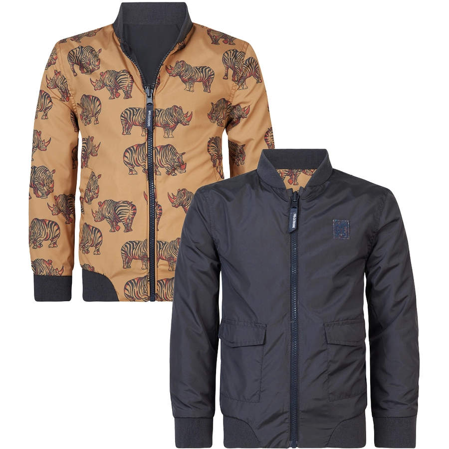 Noppies Sommer jacke Raven - Reversible Apple Cinnamon