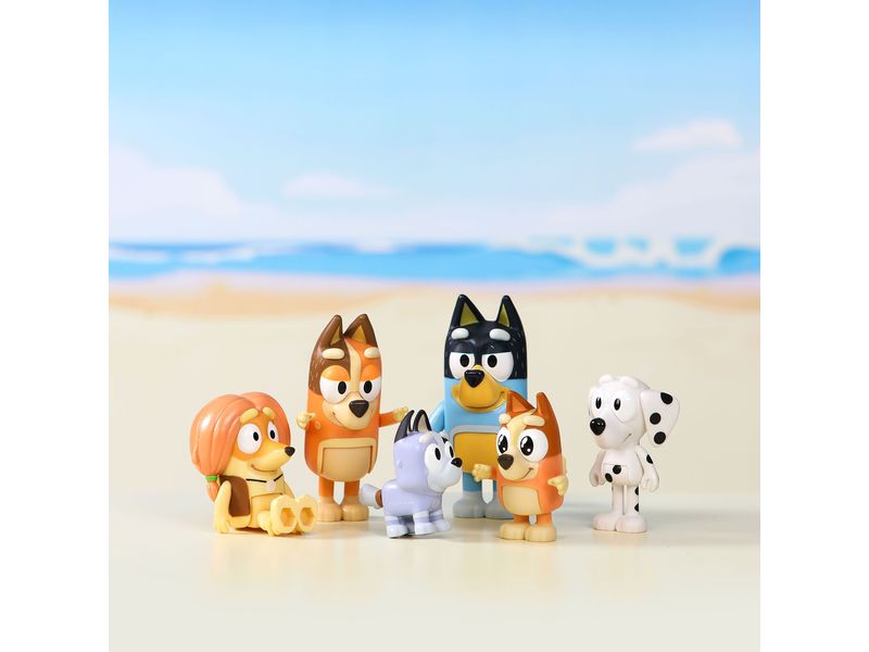 moose Bluey Figuren Achterpack Kinderspielzeugfigur
