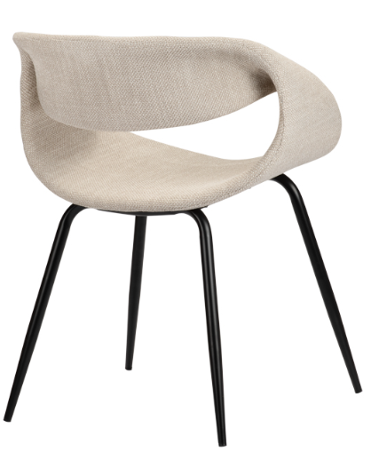 Eetkamerstoel Wally Beige 2 stuks