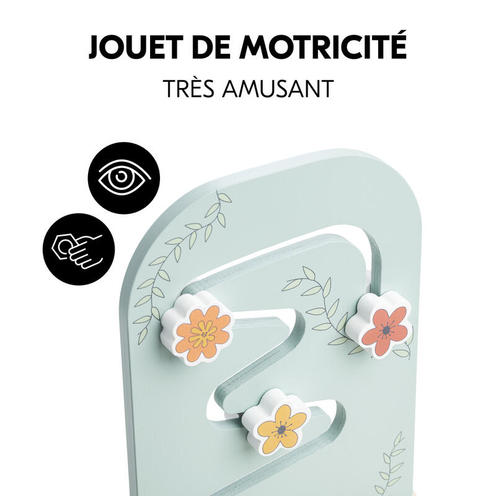 Flowerpower Play Planting chaise haute - Bois - HAUCK