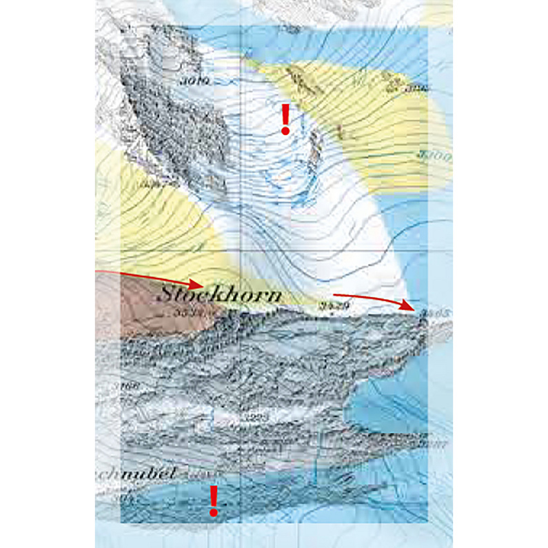 Freeride Map Zermatt - Ski