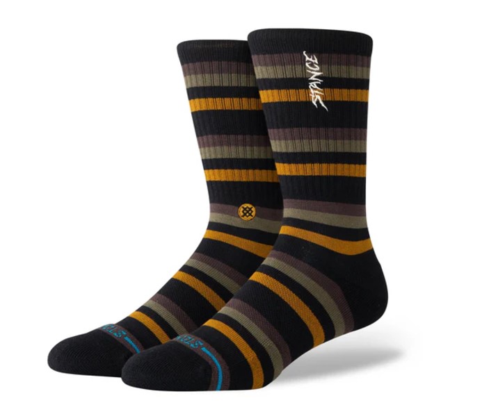 Stance Slipping Crew Black M