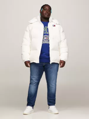 Puffer Alaska com enchimento reciclado e cordão Plus