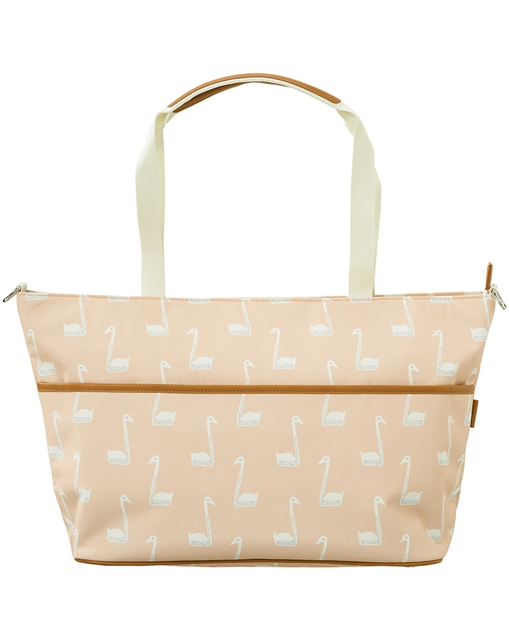 Wickeltasche SWAN (50x28x17) in pfirsich