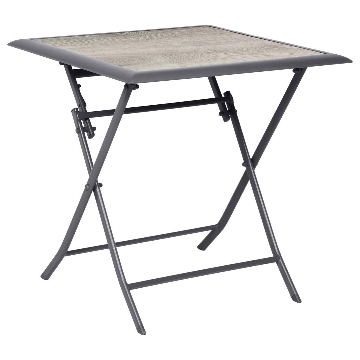 TABLE AZUA PLIANTE SMOKE 2 PLACES