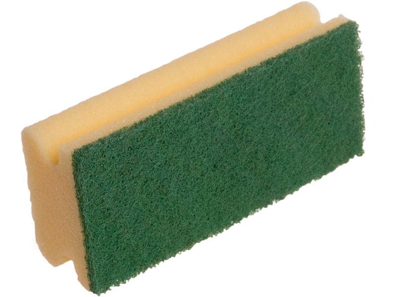 Edi Baur Schwamm Basic 10 Stück, Gelb/Grün Padschwämme