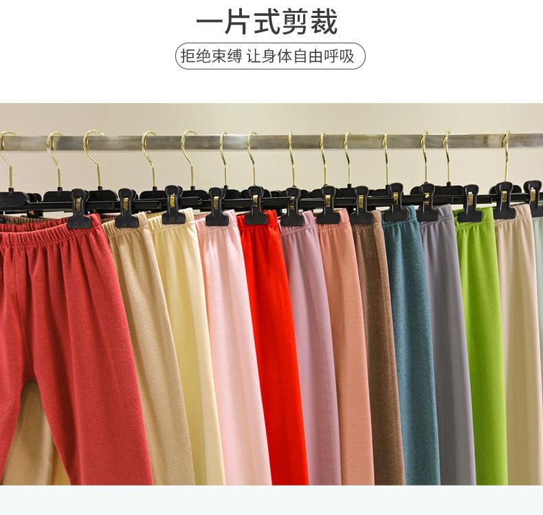 JVL - Hoge taille effen legging