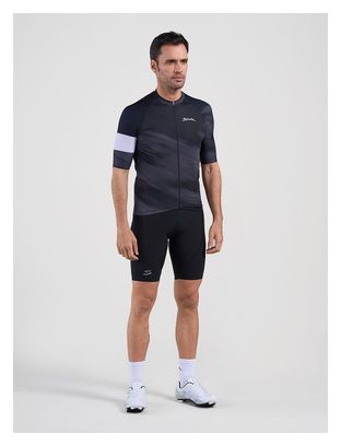 Maillot Manches Courtes Spiuk Top Ten Noir/Gris