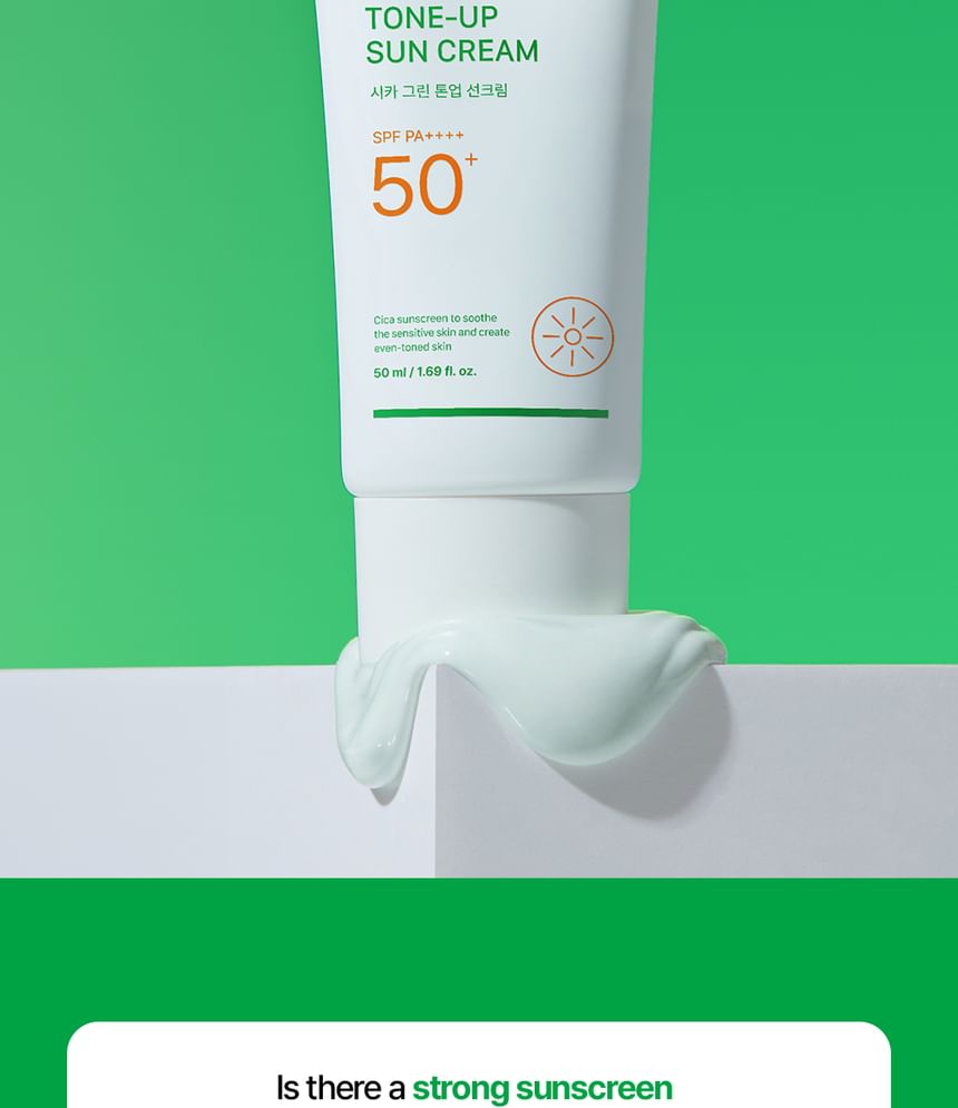 Real Barrier - Cica Green Tone-Up Zonnecrème