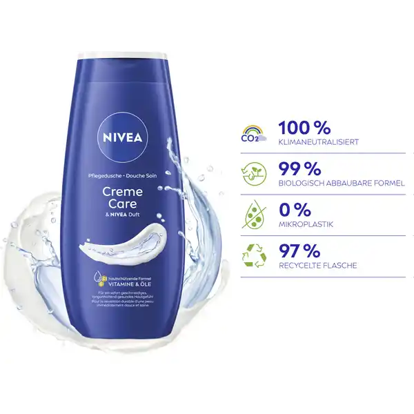 Pflegedusche Creme Care & NIVEA Duft