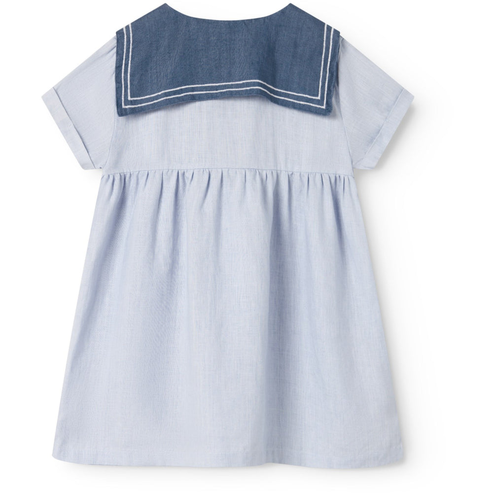 Køb MarMar Linen Blue Mist Dresea Kjole