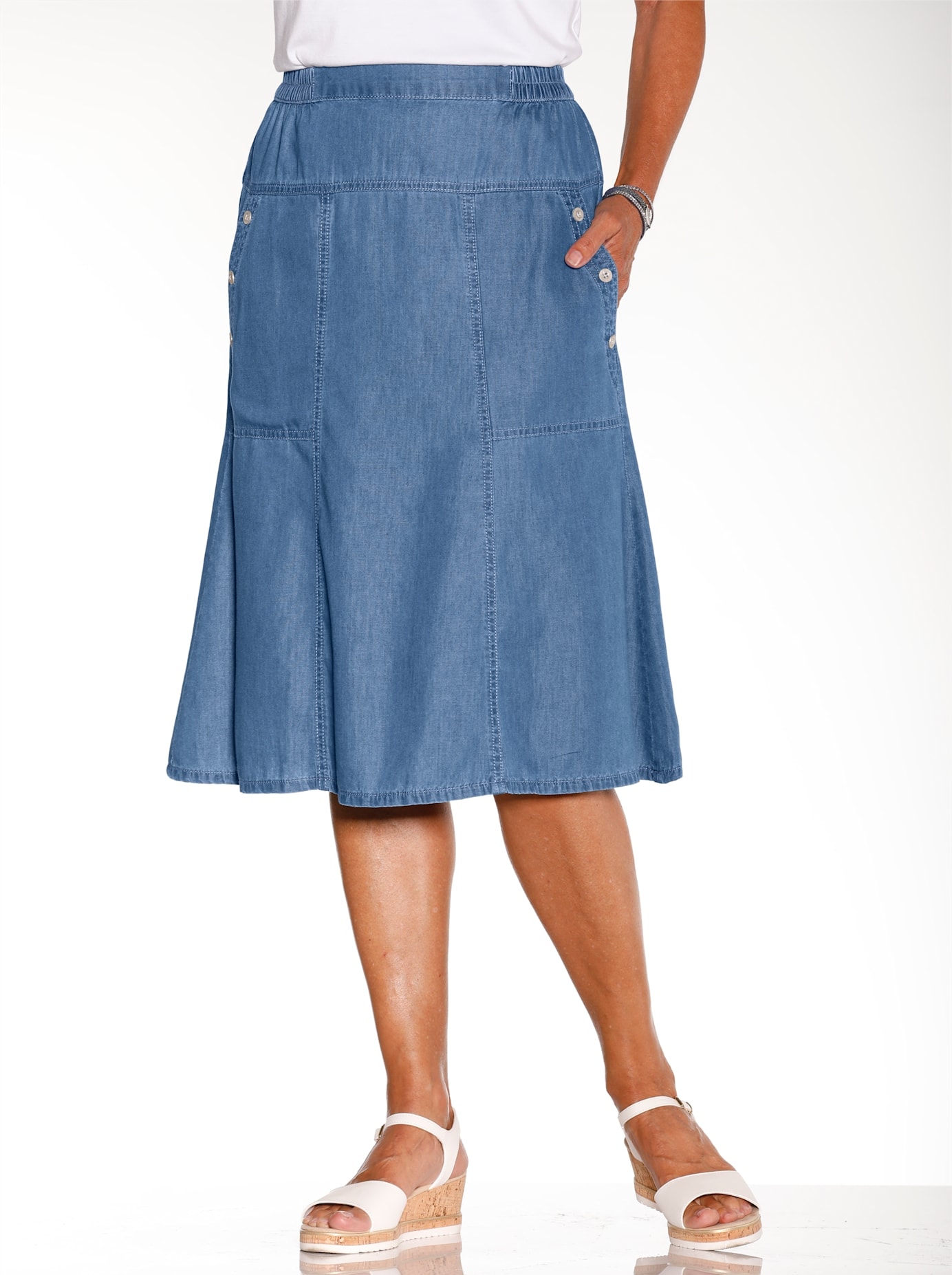 Classic Basics Jeansrock