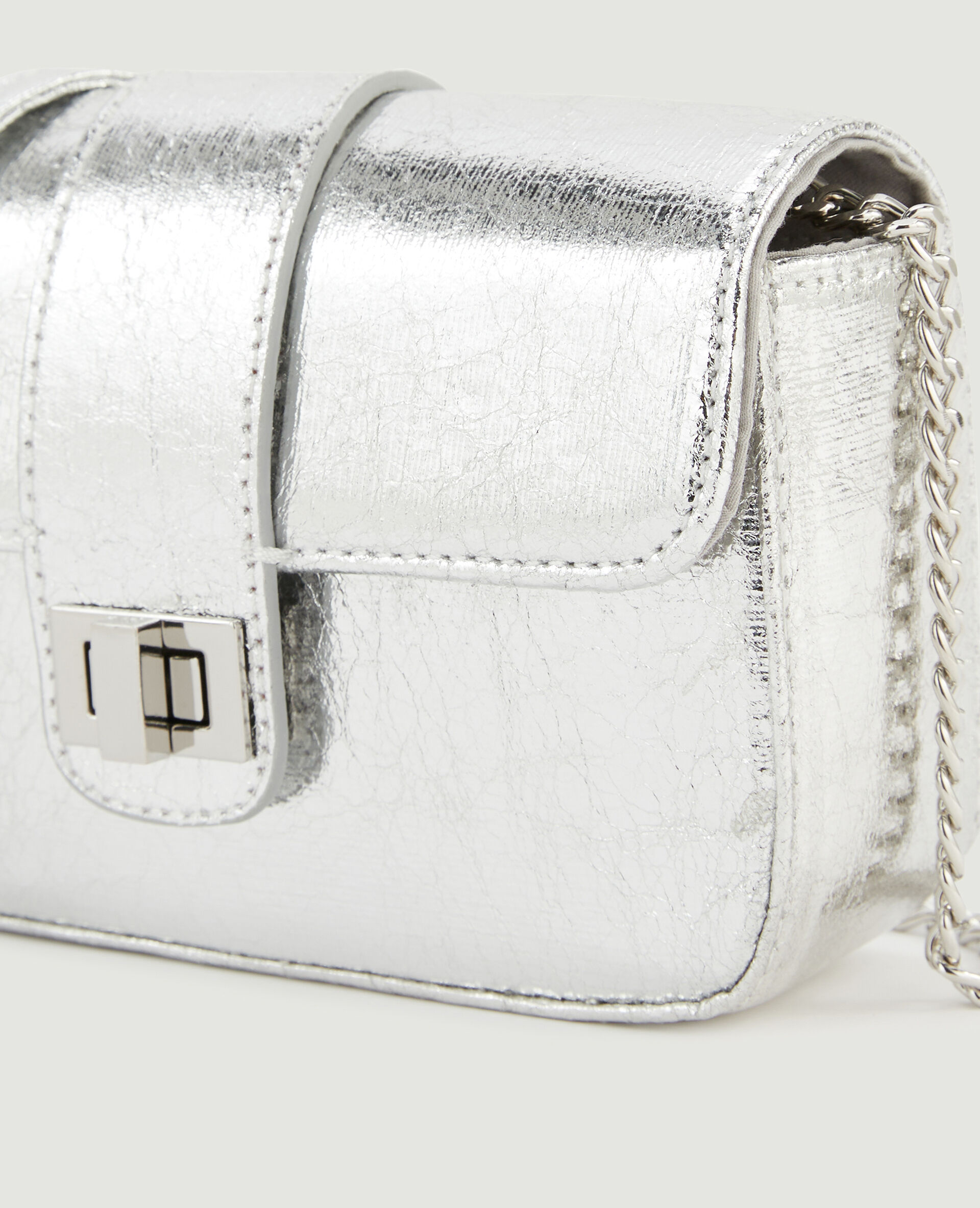 Petit sac irisé - Argenté