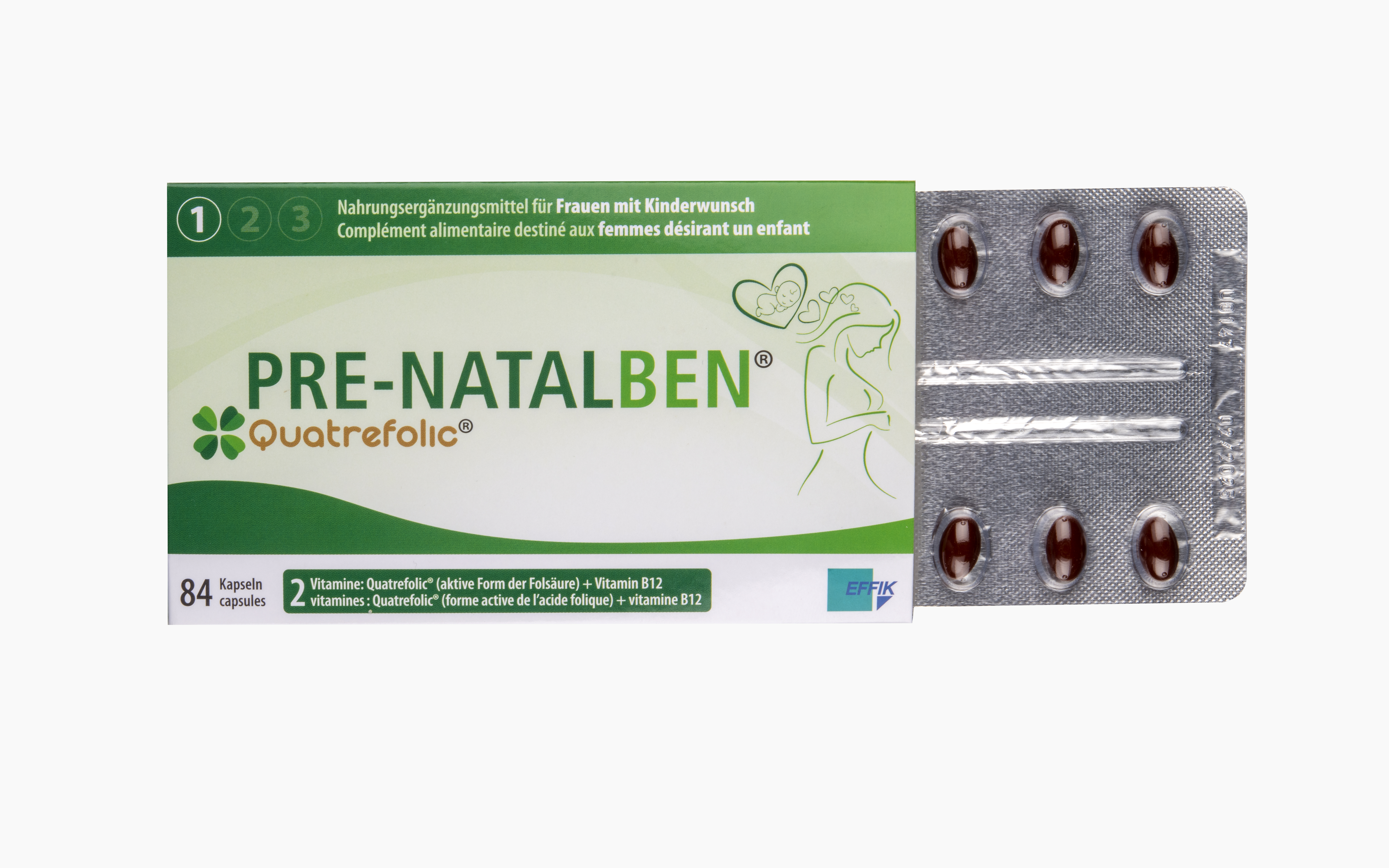 PRE NATALBEN 1_PRE Natalben Kapseln 84 Stücke<br>84 Stück, Kapsel