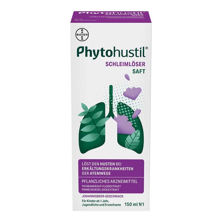 Phytohustil Schleimlöser Saft, 150 ml