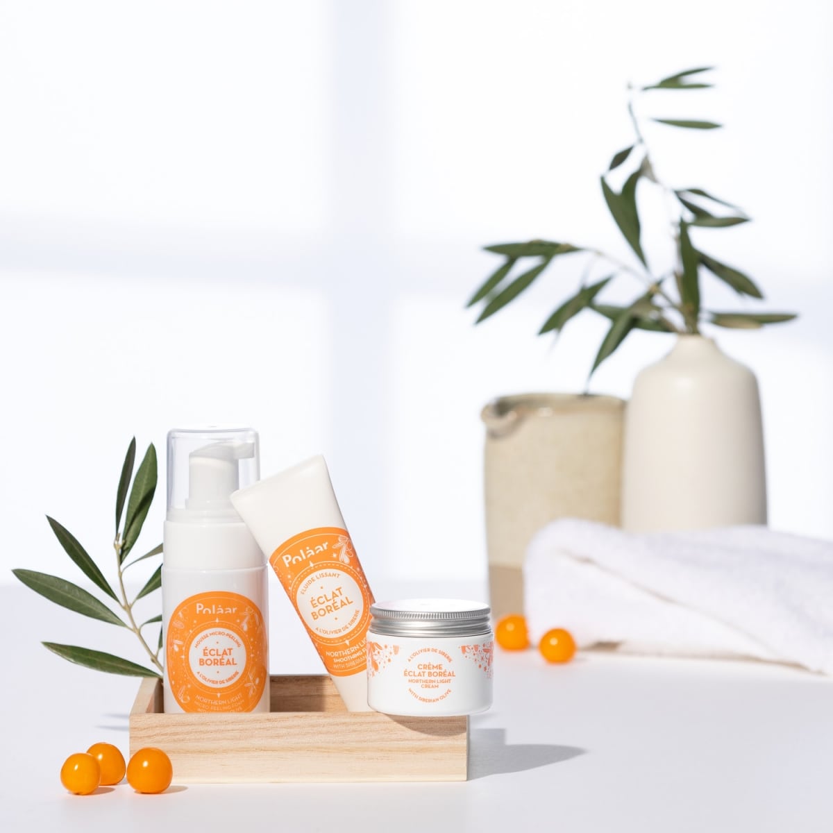 Polaar Éclat Boréal Mousse Micro-Peeling à l'Olivier de Sibérie