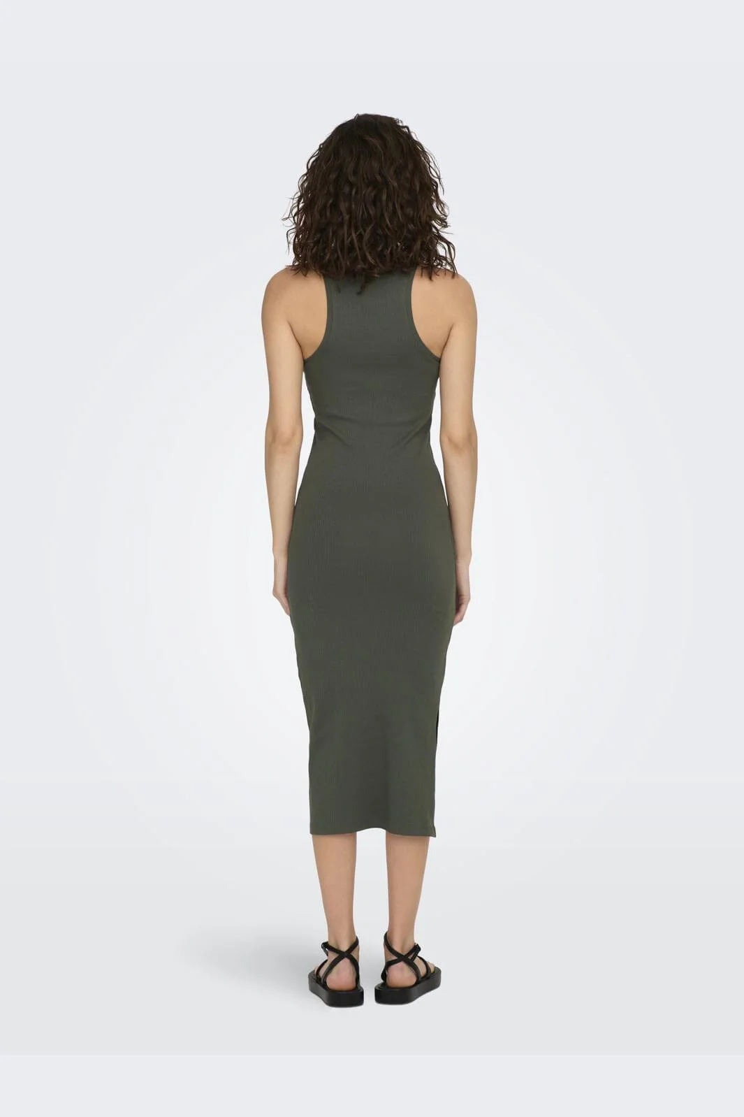 Only Onlbelfast S/L Midi Dress